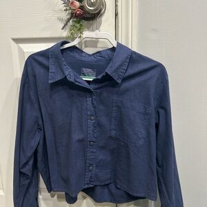 Universal Thread Navy Button-Down Shirt